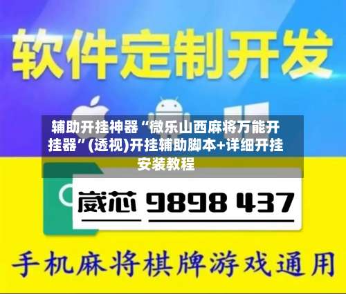 辅助开挂神器“微乐山西麻将万能开挂器”(透视)开挂辅助脚本+详细开挂安装教程-第2张图片