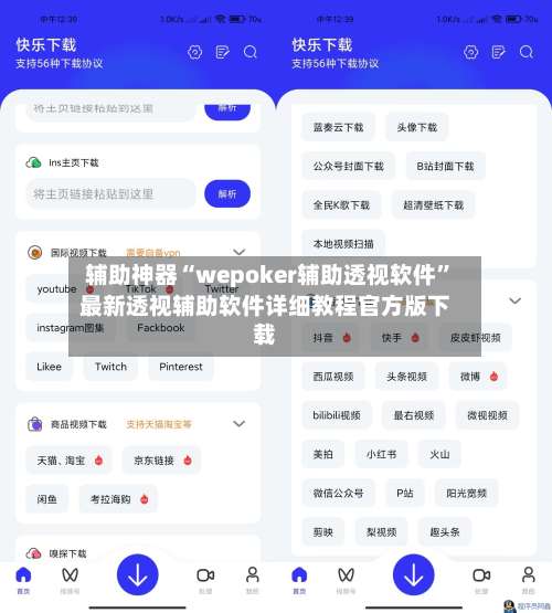 辅助神器“wepoker辅助透视软件”最新透视辅助软件详细教程官方版下载-第2张图片