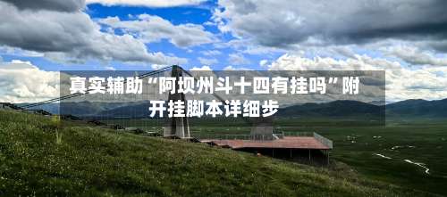 真实辅助“阿坝州斗十四有挂吗”附开挂脚本详细步-第1张图片