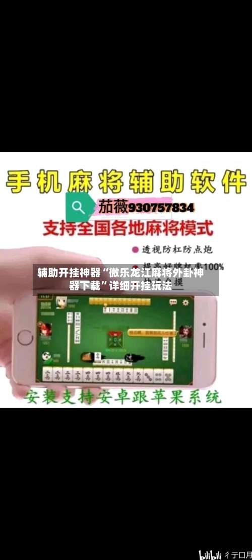 辅助开挂神器“微乐龙江麻将外卦神器下载	”详细开挂玩法-第1张图片