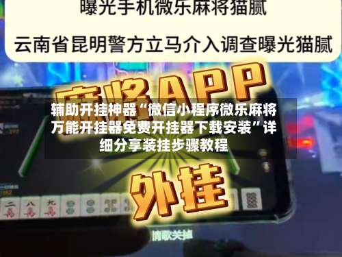 辅助开挂神器“微信小程序微乐麻将万能开挂器免费开挂器下载安装”详细分享装挂步骤教程-第2张图片