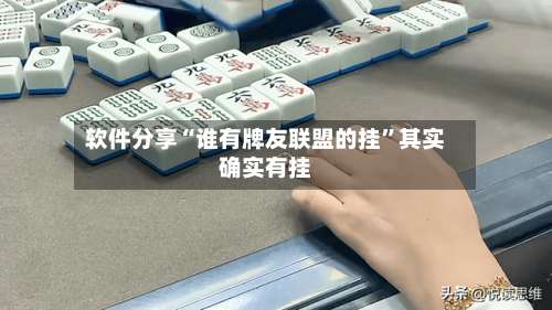 软件分享“谁有牌友联盟的挂	”其实确实有挂-第2张图片
