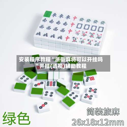 安装程序教程“浙衢麻将可以开挂吗”开挂(透视)辅助教程-第1张图片