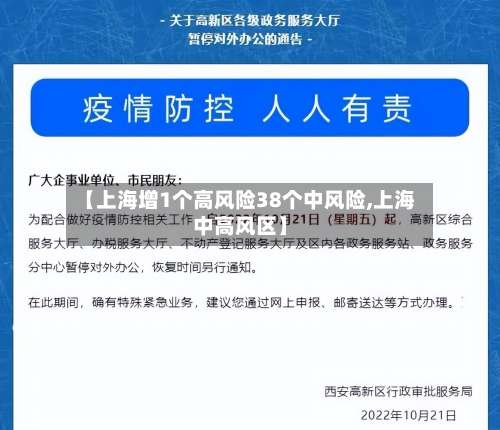 【上海增1个高风险38个中风险,上海中高风区】-第1张图片