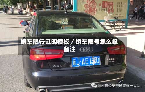 婚车限行证明模板／婚车限号怎么报备注-第2张图片