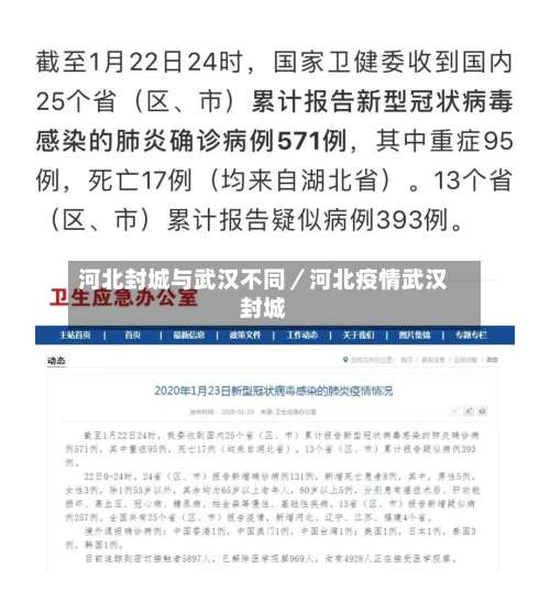 河北封城与武汉不同／河北疫情武汉封城-第1张图片