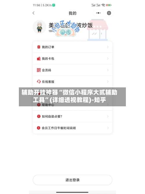 辅助开挂神器“微信小程序大贰辅助工具”(详细透视教程)-知乎-第1张图片