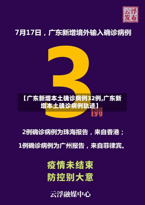 【广东新增本土确诊病例32例,广东新增本土确诊病例轨迹】-第3张图片