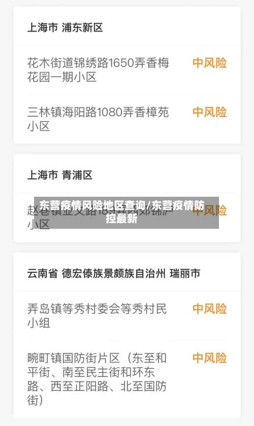 东营疫情风险地区查询/东营疫情防控最新-第3张图片