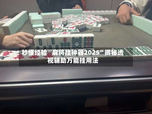 秒懂经验“麻将挂神器2025	”揭秘透视辅助万能挂用法-第1张图片