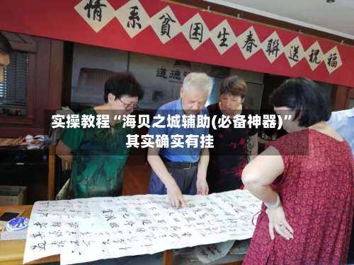 实操教程“海贝之城辅助(必备神器)	”其实确实有挂-第1张图片