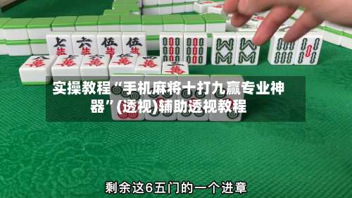 实操教程“手机麻将十打九赢专业神器	”(透视)辅助透视教程-第1张图片