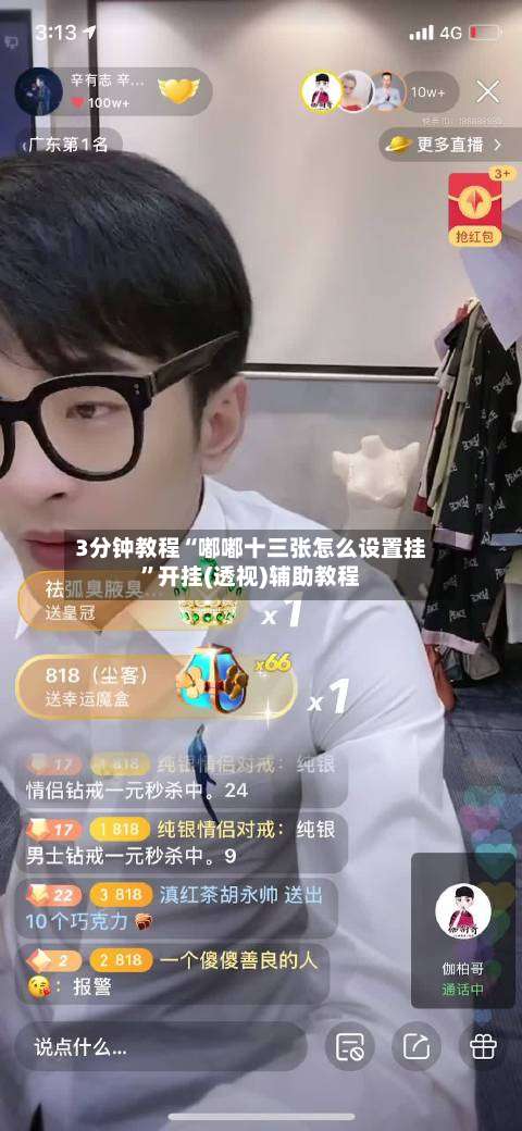 3分钟教程“嘟嘟十三张怎么设置挂”开挂(透视)辅助教程-第3张图片