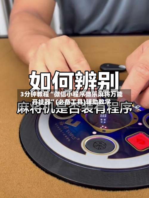 3分钟教程“微信小程序微乐麻将万能开挂器”(必备工具)辅助教学-第2张图片