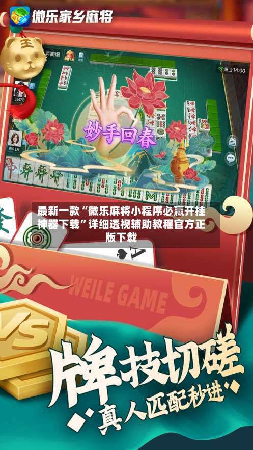 最新一款“微乐麻将小程序必赢开挂神器下载”详细透视辅助教程官方正版下载-第2张图片