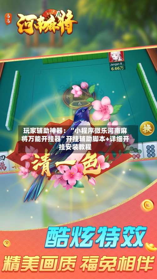 玩家辅助神器：“小程序微乐河南麻将万能开挂器”开挂辅助脚本+详细开挂安装教程-第2张图片