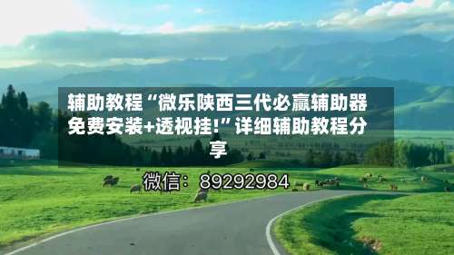 辅助教程“微乐陕西三代必赢辅助器免费安装+透视挂!”详细辅助教程分享-第3张图片
