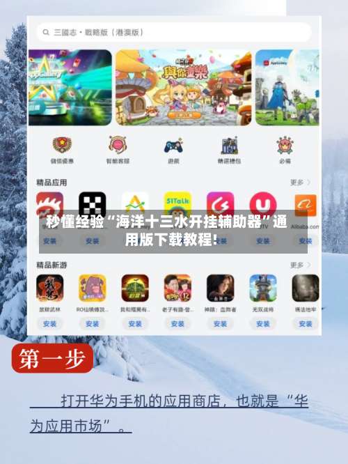 秒懂经验“海洋十三水开挂辅助器”通用版下载教程!-第3张图片