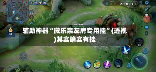 辅助神器“微乐亲友房专用挂”(透视)其实确实有挂-第1张图片