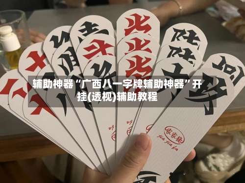辅助神器“广西八一字牌辅助神器	”开挂(透视)辅助教程-第1张图片