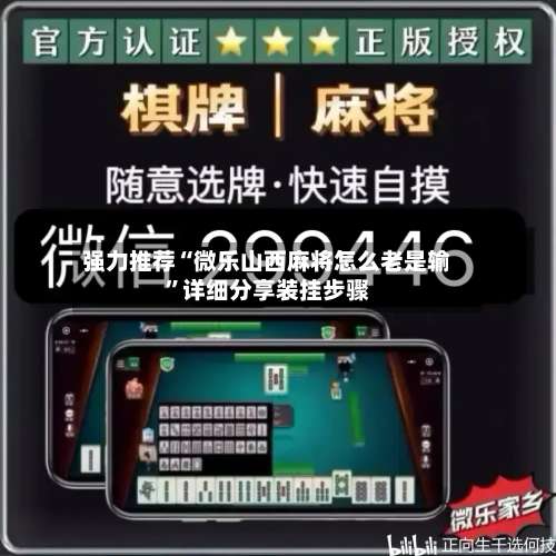 强力推荐“微乐山西麻将怎么老是输”详细分享装挂步骤-第2张图片