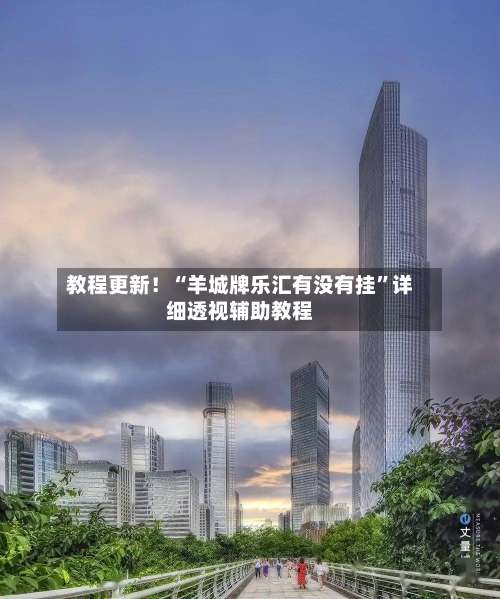 教程更新！“羊城牌乐汇有没有挂”详细透视辅助教程-第1张图片