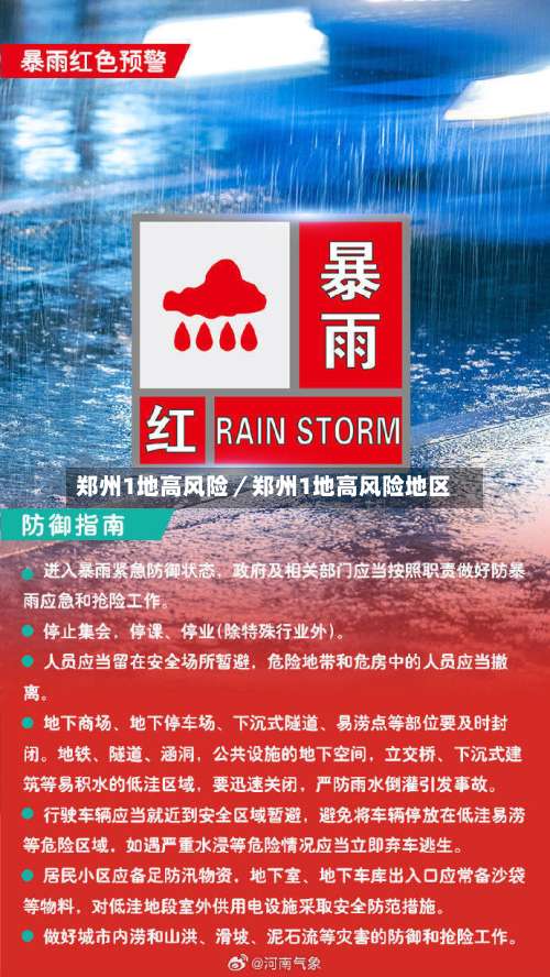 郑州1地高风险／郑州1地高风险地区-第1张图片