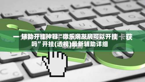 辅助开挂神器“微乐亲友房可以开挂吗”开挂(透视)最新辅助详细-第1张图片