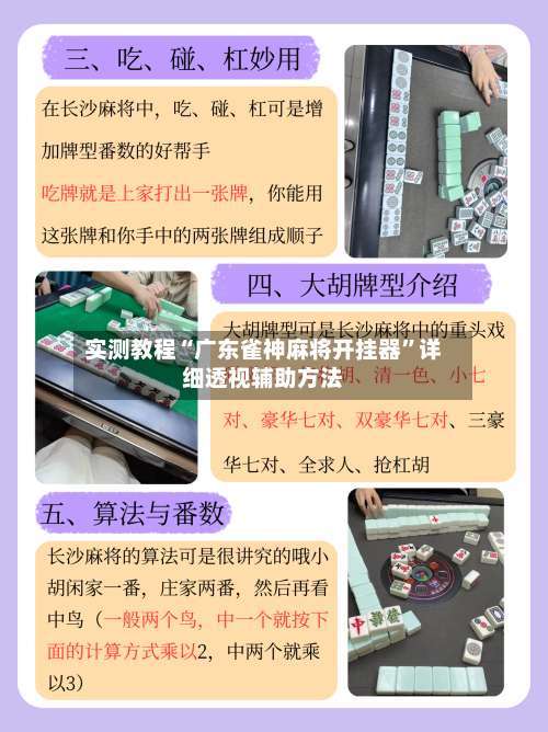 实测教程“广东雀神麻将开挂器”详细透视辅助方法-第1张图片
