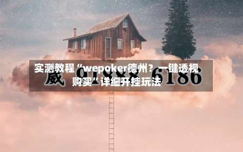 实测教程“wepoker德州？一键透视购买”详细开挂玩法-第1张图片