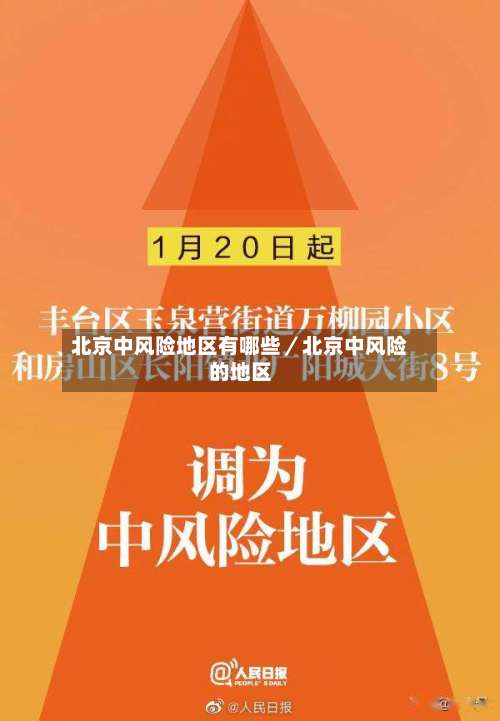 北京中风险地区有哪些／北京中风险的地区-第1张图片