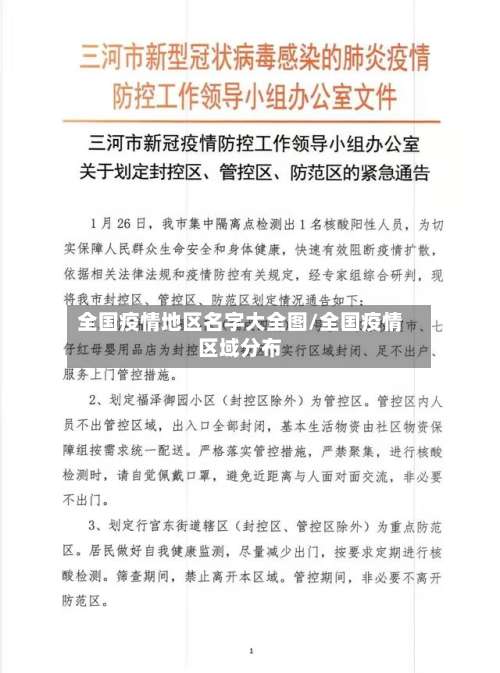 全国疫情地区名字大全图/全国疫情区域分布-第3张图片