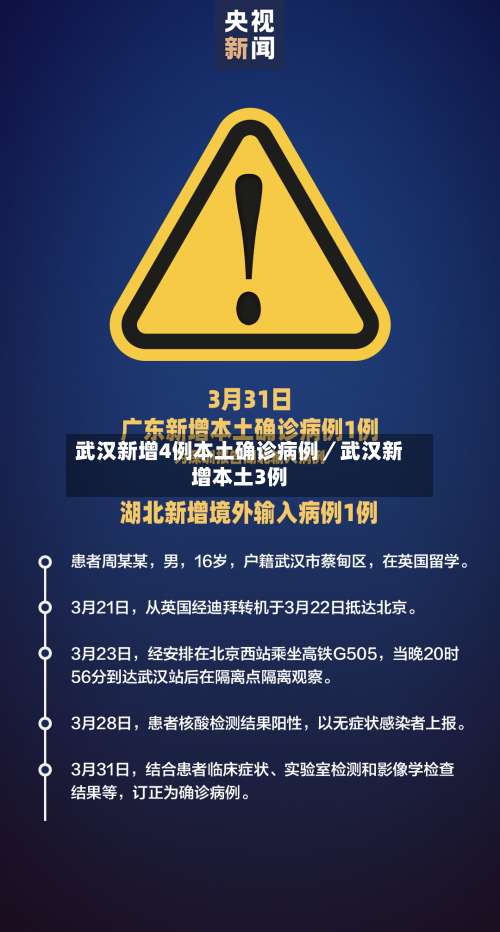 武汉新增4例本土确诊病例／武汉新增本土3例-第1张图片