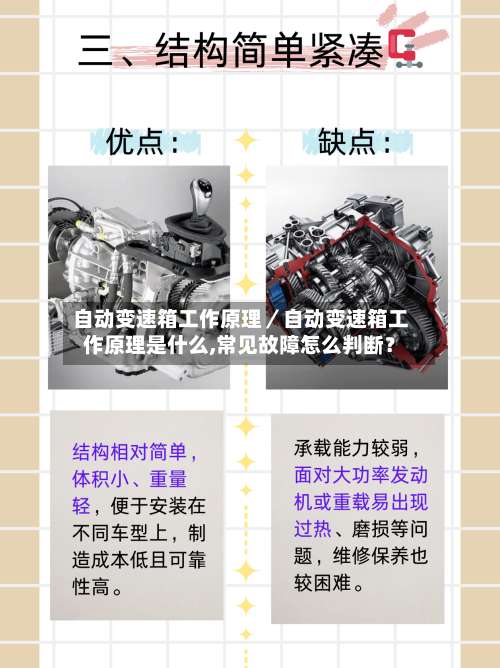 自动变速箱工作原理／自动变速箱工作原理是什么,常见故障怎么判断？-第1张图片