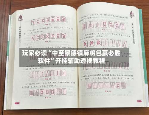 玩家必读“中至景德镇麻将包赢必胜软件”开挂辅助透视教程-第1张图片