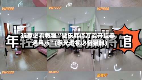 玩家必看教程“微乐麻将万能开挂器通用版	”(曝光透视必备猫腻)-第1张图片