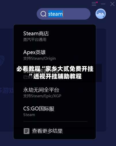必看教程“家乡大贰免费开挂”透视开挂辅助教程-第2张图片
