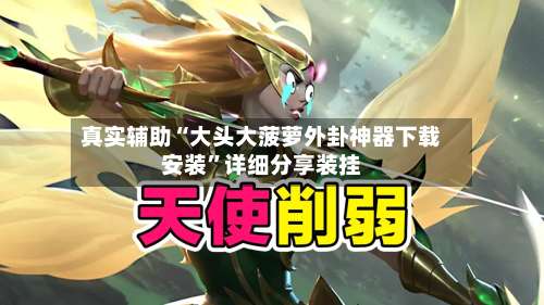 真实辅助“大头大菠萝外卦神器下载安装”详细分享装挂-第1张图片