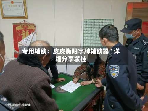 专用辅助：皮皮衡阳字牌辅助器”详细分享装挂-第3张图片