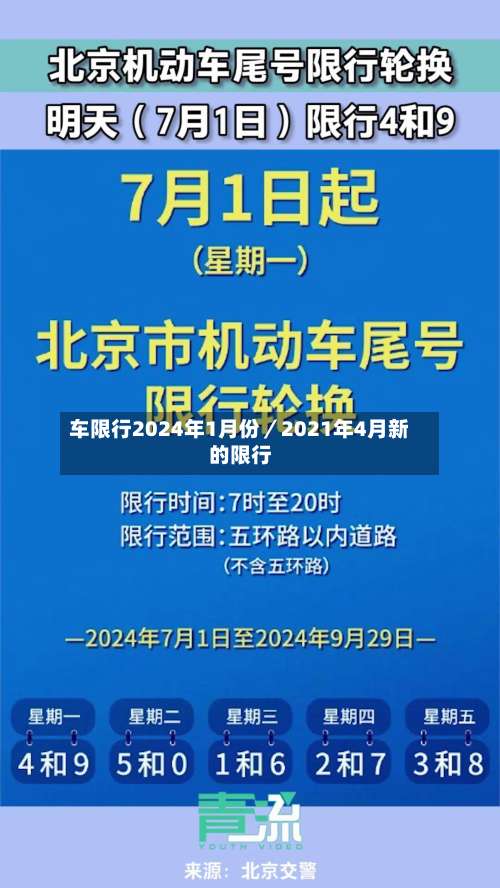 车限行2024年1月份／2021年4月新的限行-第3张图片