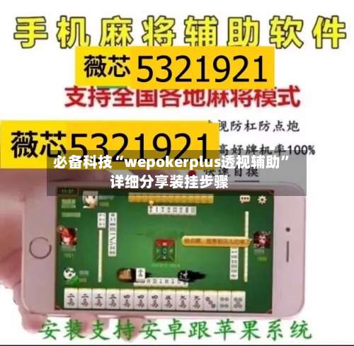 必备科技“wepokerplus透视辅助	”详细分享装挂步骤-第1张图片