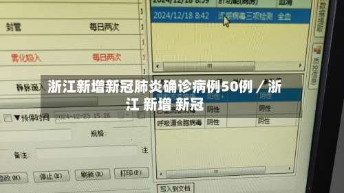 浙江新增新冠肺炎确诊病例50例／浙江 新增 新冠-第1张图片
