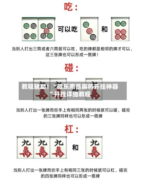 教程辅助！“微乐南昌麻将开挂神器”开挂详细教程-第2张图片