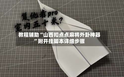 教程辅助“山西扣点点麻将外卦神器	”附开挂脚本详细步骤-第2张图片