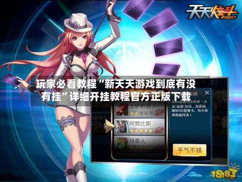 玩家必看教程“新天天游戏到底有没有挂	”详细开挂教程官方正版下载-第3张图片