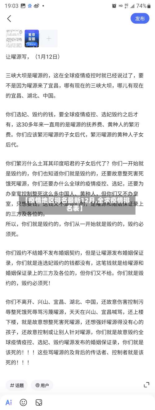 【疫情地区排名最新12月,全求疫情排名表】-第3张图片