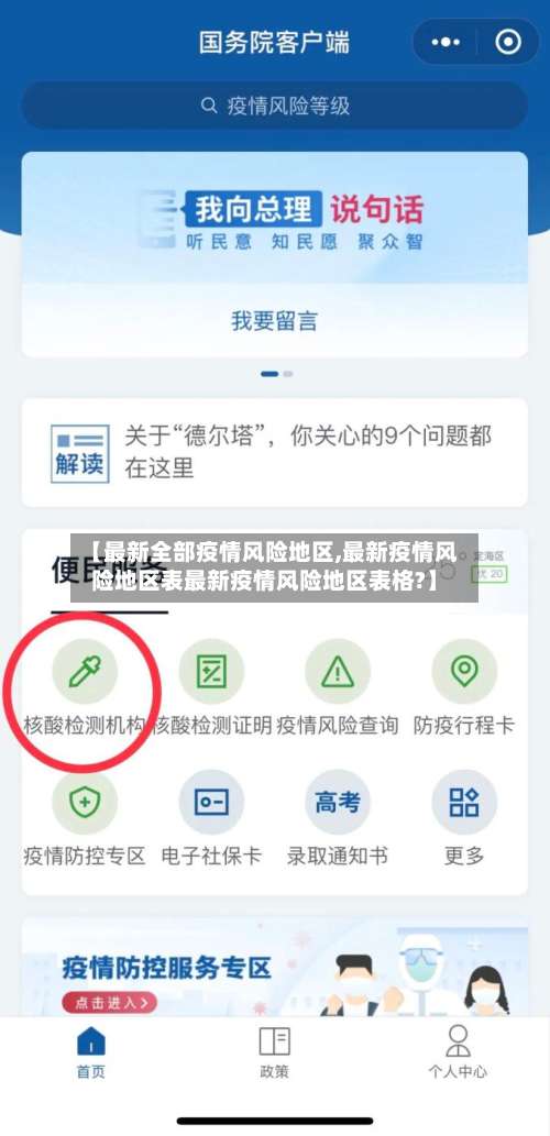 【最新全部疫情风险地区,最新疫情风险地区表最新疫情风险地区表格?】-第1张图片