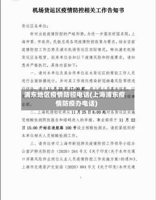 浦东地区疫情防控电话(上海浦东疫情防疫办电话)-第2张图片