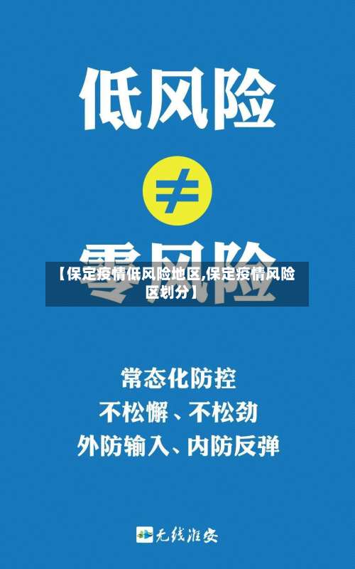 【保定疫情低风险地区,保定疫情风险区划分】-第1张图片
