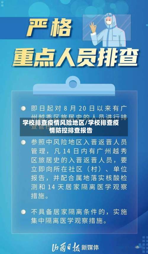 学校排查疫情风险地区/学校排查疫情防控排查报告-第2张图片